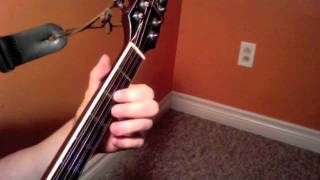 Bouzouki Lesson 1 — Position of the Left Hand Fingers [upl. by Ylenaj]