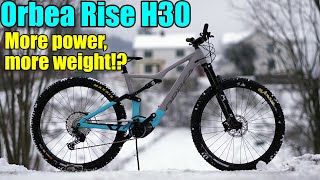 My first week with the Orbea Rise H30  more weight more power [upl. by Niran]