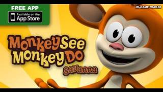 Monkey See Monkey Do™  Savanna InGame Trailer [upl. by Corly]