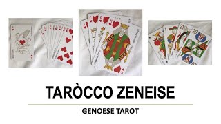 Taròcco Zeneise  Genoese Tarot  Know Your Decks [upl. by Gambrell927]