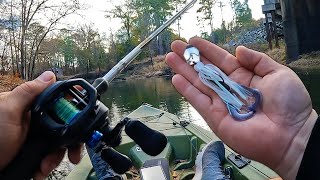 CRUSHING Fish In A GIANT Cypress River W The CHATTERBAIT KAYAK FISHING [upl. by Cia]