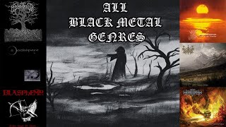 Every Black Metal Sub Genre With Examples [upl. by Arvin]