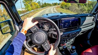 2024 Jeep Wrangler Rubicon 392  POV Test Drive Binaural Audio [upl. by Patrizio307]