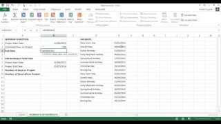 Excel NETWORKDAYS amp WORKDAY Calculate Working Days in Excel [upl. by Giltzow550]