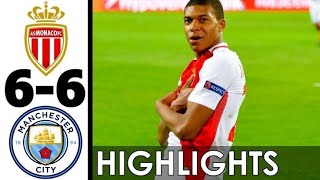 Monaco vs Manchester City 66 [upl. by Nauh]