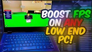 Boost FPS on ANY LOW END SYSTEM with THIS TUTORIAL Huge FPS Boost [upl. by Gilud]