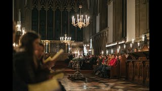 Christmas Carol Service 1 December 2022  from Merton College Chapel Oxford [upl. by Donahoe]