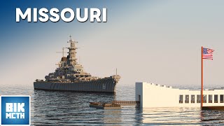 USS Missouri BB63 in Minecraft [upl. by Vary361]