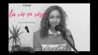 LA VIE EN ROSE LOUIS ARMSTRONG  COVER BY LUDIVINE [upl. by Ikcim]