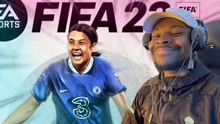 JE DECOUVRE SAM KERR SUR FIFA 23   JUNIORTV GAMING [upl. by Leonanie]