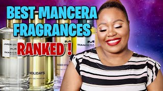 TOP MANCERA FRAGRANCES  Favorite Mancera Perfumes Ranked  TheCherysTv [upl. by Isidoro]