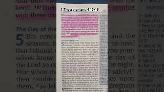 1 Thessalonians 41618 NKJV Let’s us strive to be among the first resurrection Jesus is coming… [upl. by Leelahk]