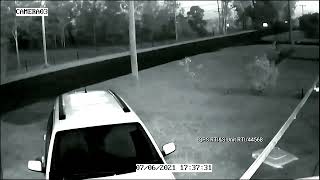 CCTV edited Browns Rd Victory Heights Gympie Qld 7 June 2021 [upl. by Staw270]