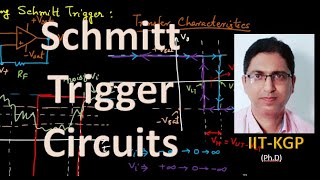 Schmitt Trigger Circuit  Comparator with Positive Feedback  OPAMP with Positive Feedback [upl. by Picardi871]