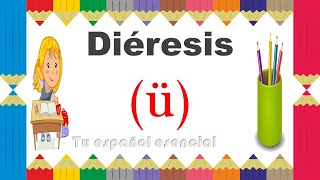 ¿QUÉ ES LA DIÉRESIS EJEMPLOS DE DIÉRESIS  CONCEPTO DE DIÉRESIS  Wilson te enseña [upl. by Pohsib149]