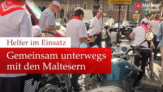 Helfer im Einsatz  Malteser Gemeinsam unterwegs [upl. by Aicirtak]