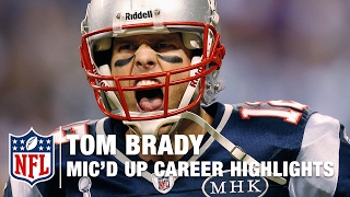 Best of Tom Bradys Career Micd Up Momentsso far  NFL [upl. by Lauri]