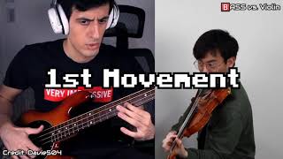 🅱️ASS vs violin  Davie504  TwoSetViolin [upl. by Gninnahc]