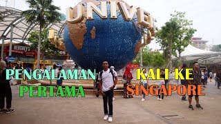 TravelVlog Singapore Pengalaman Pertama Kali Ke Singapore Backpacker Part 1 [upl. by Onitnerolf]