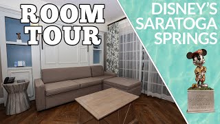 1Bedroom Villa Tour  Disneys Saratoga Springs  WDW Orlando [upl. by Llewsor]