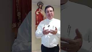 Oración al Sagrado Corazón de Jesús Padre Fredy Córdoba 🙏🏻 Shorts TeleVID SagradoCorazónDeJesús [upl. by Josler626]