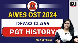 AWES PGT History  OST  Demo Class English  Drishti Teaching Exams [upl. by Maite653]