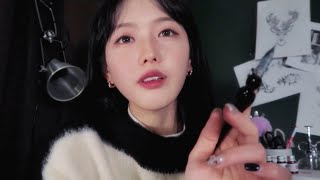 ASMR korean 몸이 나른해지는 편안한 타투샵 상황극 体がのんびできるタトゥーショップロールプレイ Comfortable tattoo shop Roleplay [upl. by Cutlip]