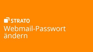 WebmailPasswort ändern  STRATO Tutorial [upl. by Adnyc]