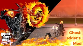 Ghost Rider Showcase in Grand Theft Auto Vice City [upl. by Mccallum]