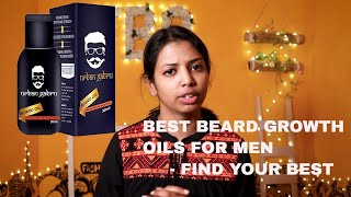 How to grow Beard Faster  BEST BEARD OILS  TAMIL [upl. by Hajar]