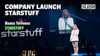 Company Launch – Starstuff  Hanna Toivonen  Slush 2023 [upl. by Bartko]