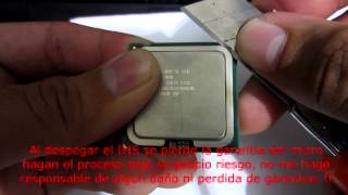 Solucion sobrecalentamiento intel core i7 4ta y 3ra generacion [upl. by Elliot]