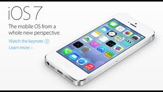 iOS 7 Schlicht schick mehr Funktionen  einfach gut [upl. by Wylde610]