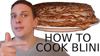 RUSSIAN LESSON HOW TO MAKE BLINI FUN FACTS ABOUT RUSSIAN FOOD [upl. by Dira340]