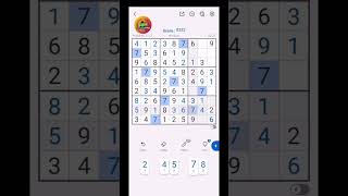 Sudoku Game part 3 shorts shortvideo shortsfeed braintest IQtest puzzle maths challenge [upl. by Tybalt552]