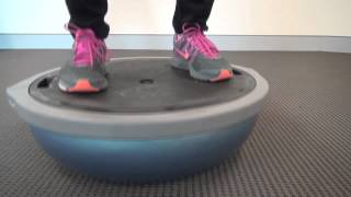 4 Ski Prep Exercises with the Bosu Ball [upl. by Arde]