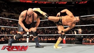 John Cena amp Big Show vs Randy Orton amp Alberto Del Rio Raw Nov 25 2013 [upl. by Morris]