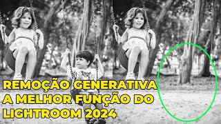 Remoção generativa IA Lightroom A melhor função de 2024  Básico 87 [upl. by Bikales]