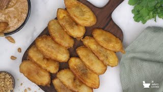 How to make Plantain Fritters  Bakabana [upl. by Alcinia794]