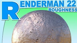 Renderman 22 Roughness Maps Tutorial [upl. by Bergmann925]