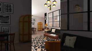 3D Home Interior Desgin Free Tool HomeByMe [upl. by Dolph]