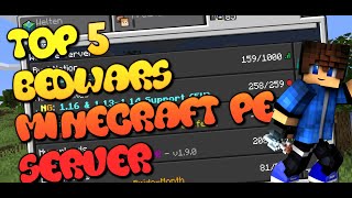 ✔️ Top 5 BedWars Minecraft PE SERVER 20 ★「MCPE DEUTSCH MULTIPLAYER SERVER」 StyloHD [upl. by Olnay]