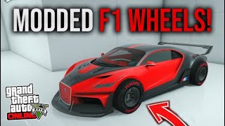 💥Come mettere le ruote della F1 su GTA ONLINE💥glitchgtaonline moddedcars [upl. by Killoran]