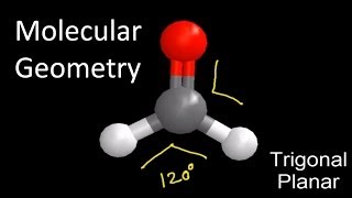 CH2O Molecular Geometry  Shape and Bond Angles [upl. by Callum]