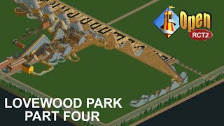 Lovewood Park Part 4 of 20  OpenRCT2 [upl. by Kuska]