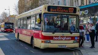 Hedingham buses in Clacton on Sea on 17th April 2023 [upl. by Oiraved313]