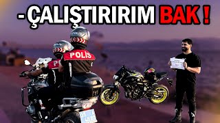 MOTORU ÇALIŞTIRABİLENE 500 TL  KAZANDIRAN MOTOVLOG [upl. by Odnomra]