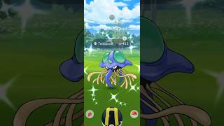 Getting Lucky With ✨Shiny Tentacruel in pokemongo [upl. by Halsey867]