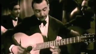 Django Reinhardt CLIP performing live 1945 [upl. by Adrian741]