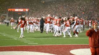 quotJump Aroundquot at Camp Randall Nov 15 2014 Wisconsin Badgers vs Nebraska Cornhuskers [upl. by Sascha]